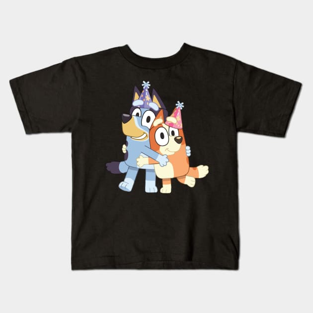 Bluey Birthday Kids T-Shirt by Inspire Gift